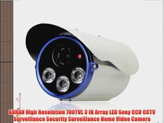 ANRAN High Resolution 700TVL 3 IR Array LED Sony CCD CCTV Surveillance Security Surveillance