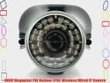 IPCC-MPO720E ONVIF Outdoor Megapixel POE (Power over Ethernet) IP Camera with IR Cut 66FT Night