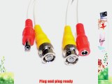 2 Pack of 150ft 150 Feet All-In-One Siamese CCTV Security Camera BNC Video and Power Cable