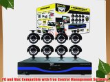 Night Owl Security L-165-8511 16-Channel DVR with 500GB HDD HDMI Output 8 Night Vision Cameras