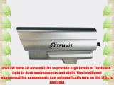 Tenvis Ip602w Outdoor Ip Camera with 1/4 Cmos Image Sensor and 6mm Lens 20m Night Vision(replaces