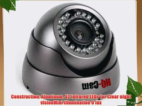 HQ-Cam? 4 Packs Security Dome camera - 700 TV Lines 1/3 Sony Super HAD II CCD Outdoor Vandal-Proof