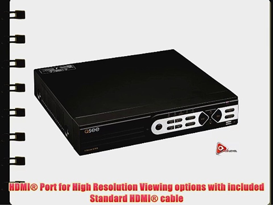 Q-See 16 Channel Full D1 Security System with 1TB HDD Q5716