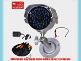 VideoSecu Outdoor Bullet Surveillance Security Camera CCTV IR Home Video Day Night Vision 420TVL