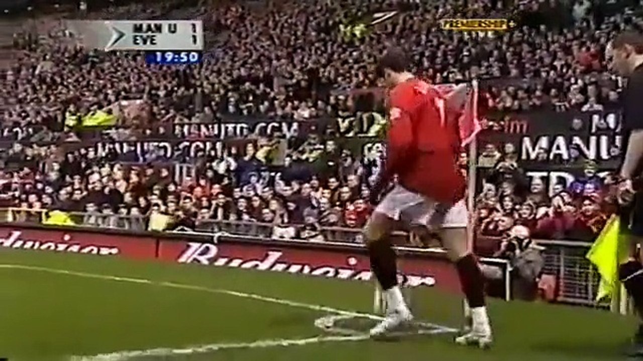 Cristiano Ronaldo Vs Everton Home 03-04