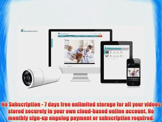 Y-cam HomeMonitor Outdoor - Wi-Fi Wireless Video Monitoring Camera with Free Online Recording
