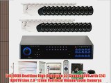 GW Security High End 32 Channel CCTV DVR Surveillance Security Camera System with 24 x 1000TVL