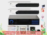 GW Security High End 32 Channel CCTV DVR Surveillance Security Camera System with 32 x 1000TVL