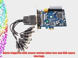 Q-See QSDT8PCRC 8 Channel Software H.264 Real Time Recording PC Based Network DVR PCI Card