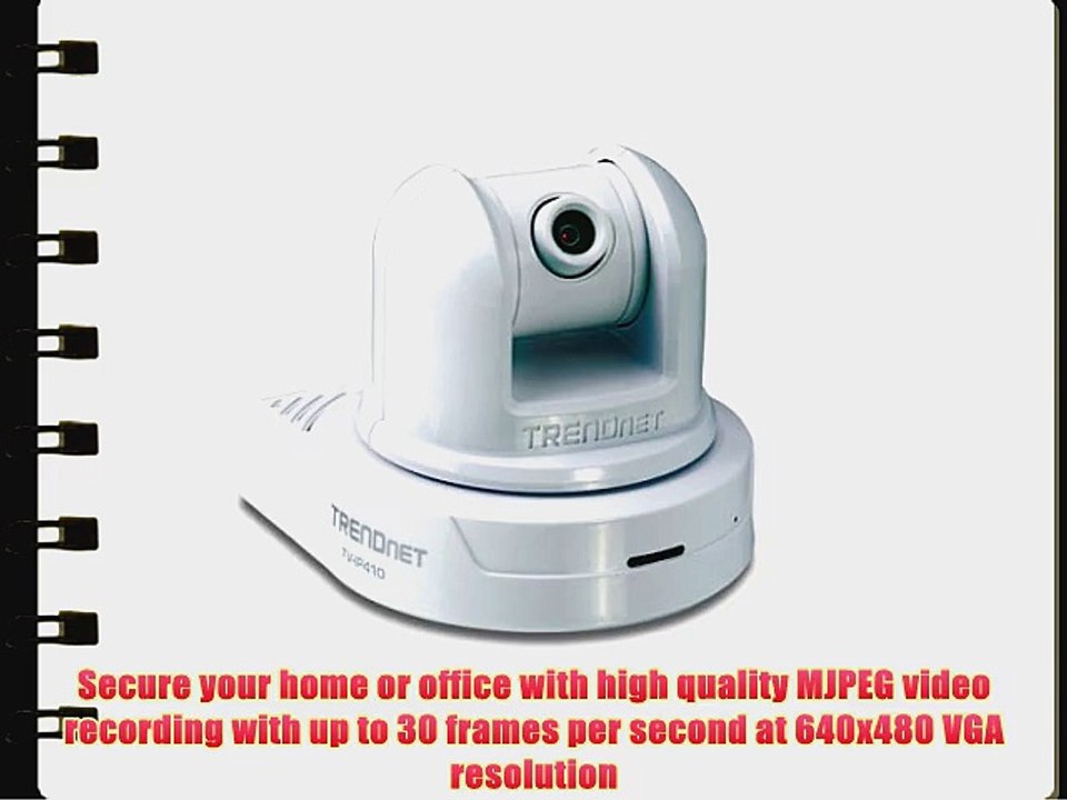 TRENDnet Pan/Tilt/Zoom Internet Surveillance Camera TV-IP410