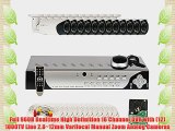 GW Security High End 16 Channel CCTV DVR Surveillance Security Camera System with 12 x 1000TVL