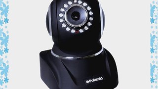 Polaroid IP300B wireless IP Network Security Camera Pan and Tilt IR-cut Filter Black - 9 Pack