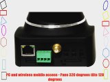 Polaroid IP300B wireless IP Network Security Camera Pan and Tilt IR-cut Filter Black - 7 Pack