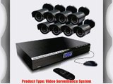 Kworld Kguard Video Surveillance System with 8 CMOS Cameras and 500GB HDD Complete Kit KG-CA24-C03