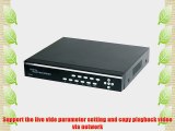 VideoSecu 4 Channel DVR Audio Video H.264 Network Embeded Stand Alone Security Digital Video