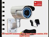 VideoSecu 1/3 Pixim DPS Sensor Zoom Infrared CCTV Home Surveillance Security Camera 690TVL