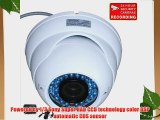 VideoSecu Day Night 540TVL Outdoor Night Vision CCTV Home Security Camera Weatherproof Vandal
