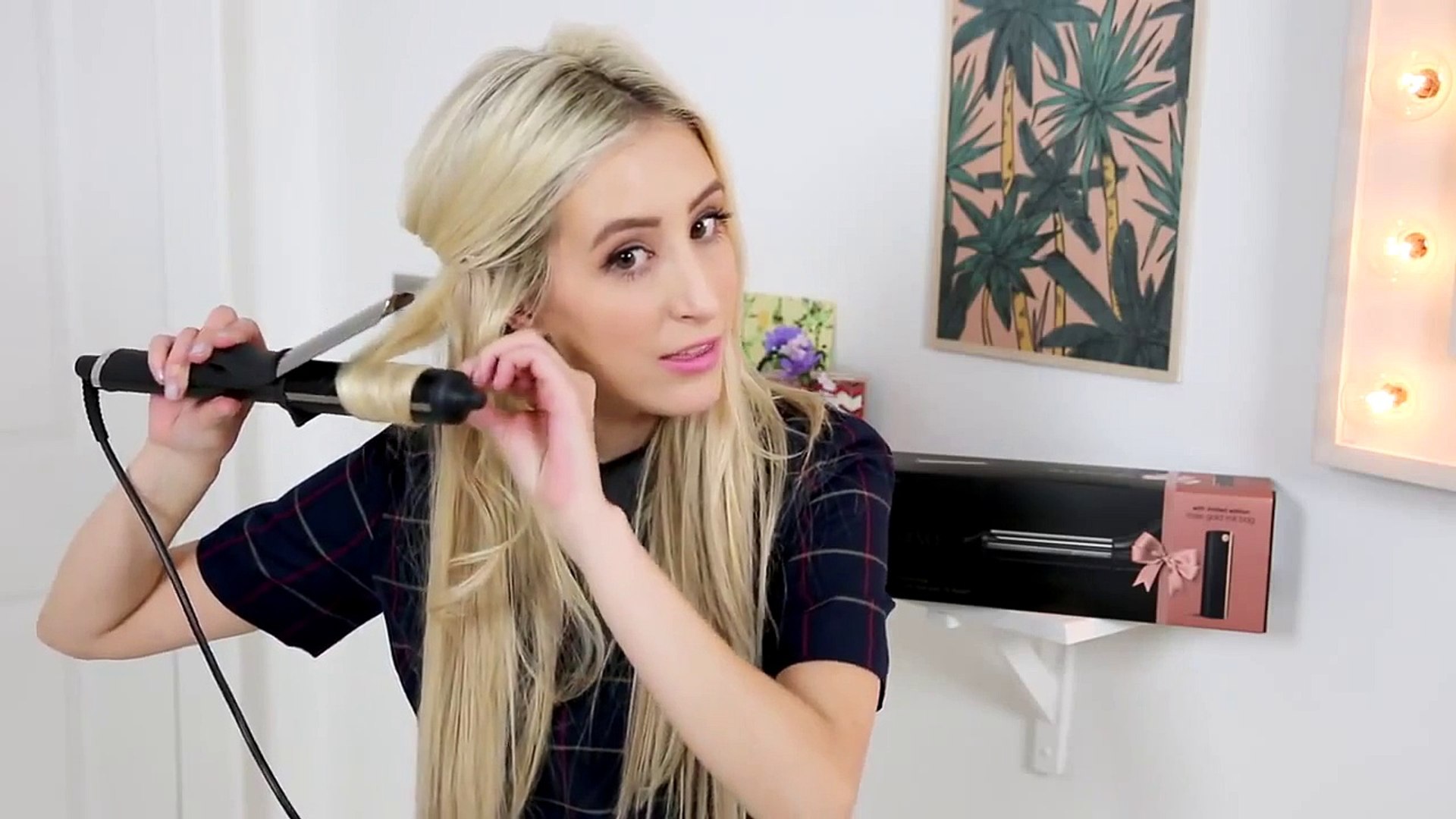 How To: Voluminous Waves with the GHD Curve Soft Curl Tong - video  Dailymotion
