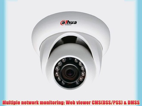 Dahua 1.3MP Megapixel 720P HD Outdoor Infrared Night Vision IP Dome Network Security Surveillance