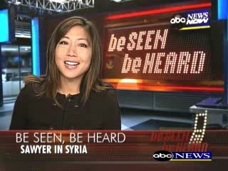 Syria in the eyes of Diane Sawyer, ABC