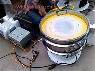 Spectacular Effectiveness of Unit-Fine Ultrasonic Vibrating Screen