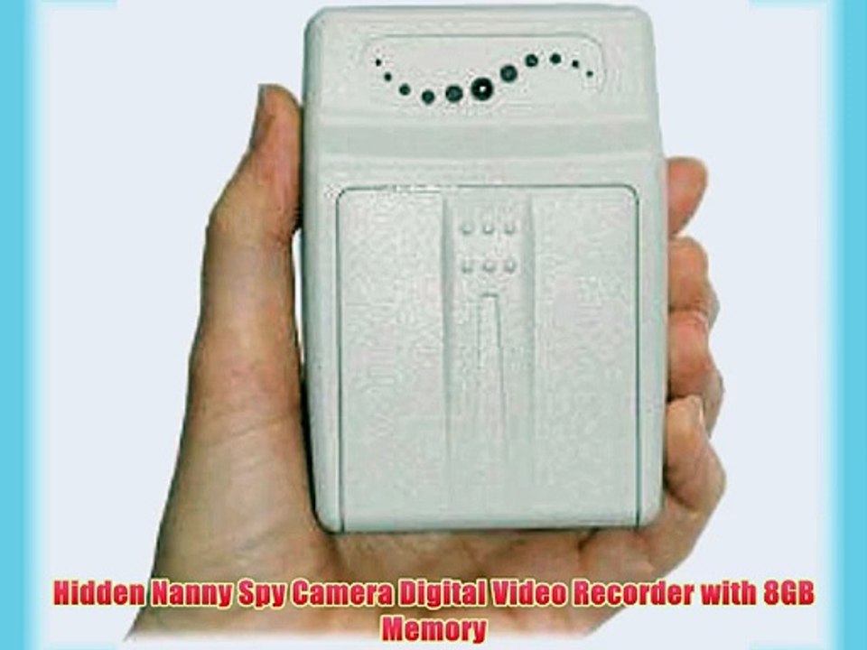Hidden Nanny Spy Camera Digital Video Recorder with 8GB Memory