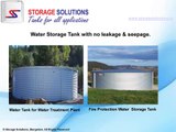 Bolted Panel Liner Water Storage Tank Supplier - Industrial Water Storage Tank - Storage Solutions