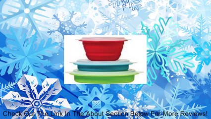 RV Camper Kitchen PROGRESSIVE INTERNATIONAL CORP COLLAPSIBLE STORAGE BOWLS CB-20 Review