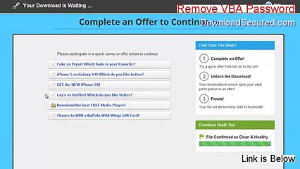 Remove VBA Password Full (Legit Download 2015)