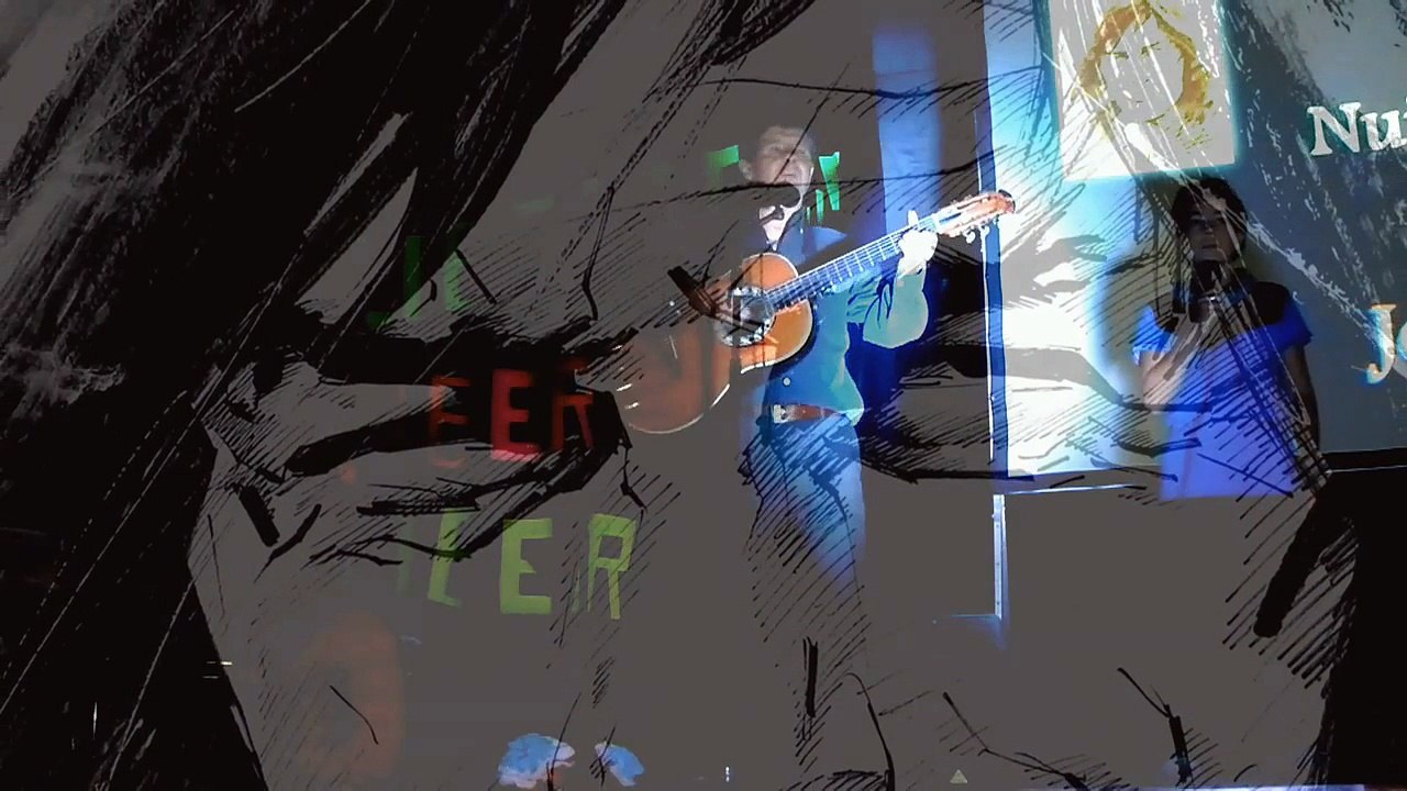 Nuit et brouillard. Ferrat.  Les copains d'accord's. Carmaux 70 éme