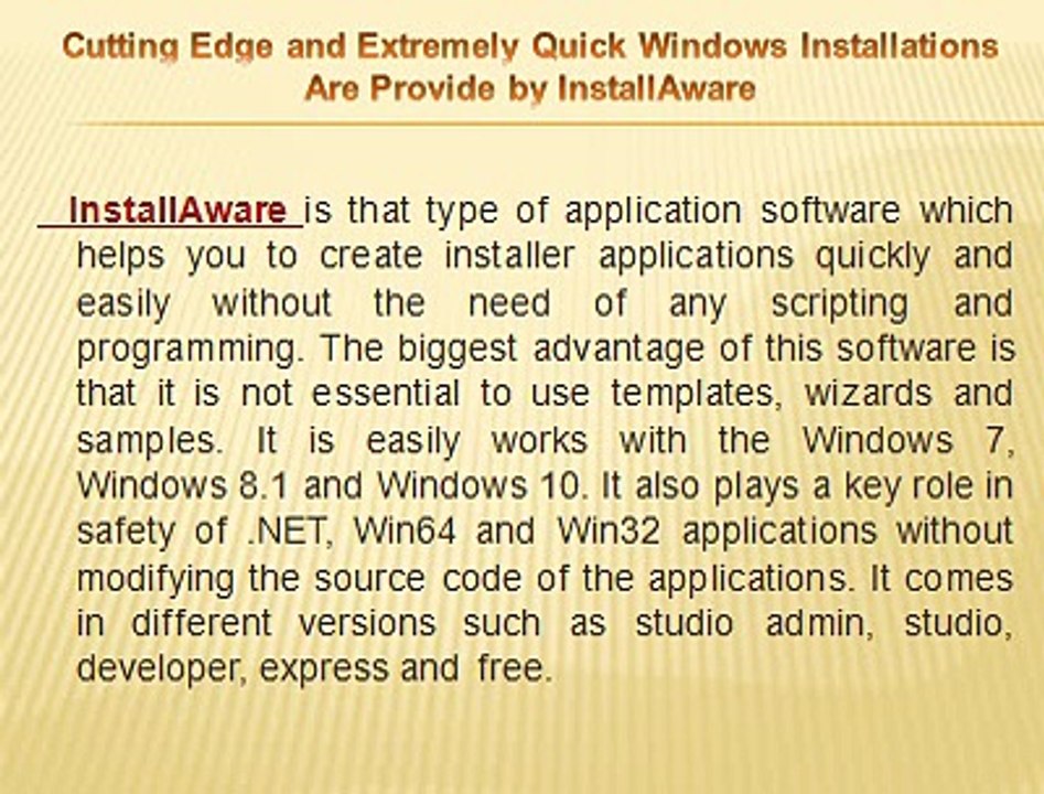 Replicate any package, patch or setup across Active Directory in a click with Installaware