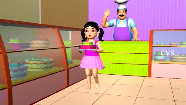 Nursery Rhymes Pat a Cake - Cartoon Animation Rhymes Songs for Children