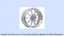 ICW Racing 211MS BONZAI Titanium Silver with Mirror Machined Lip Wheel - (17X7.5) Review