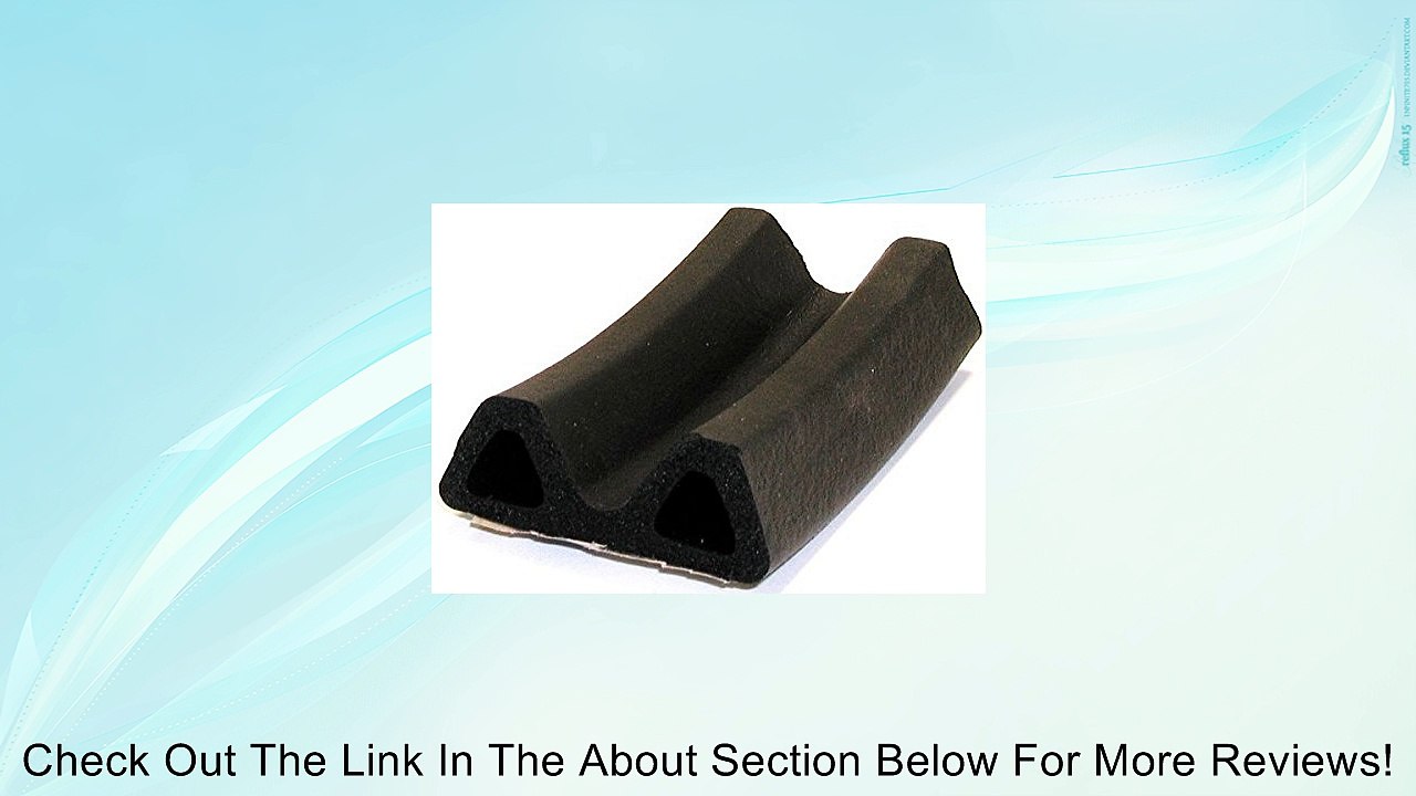 Ultra Cap Seal 25 FT (1 1/2" Width x 5/8" Height x 25' Long) EPDM Rubber Review