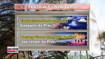 Two winter festivals for the weekend