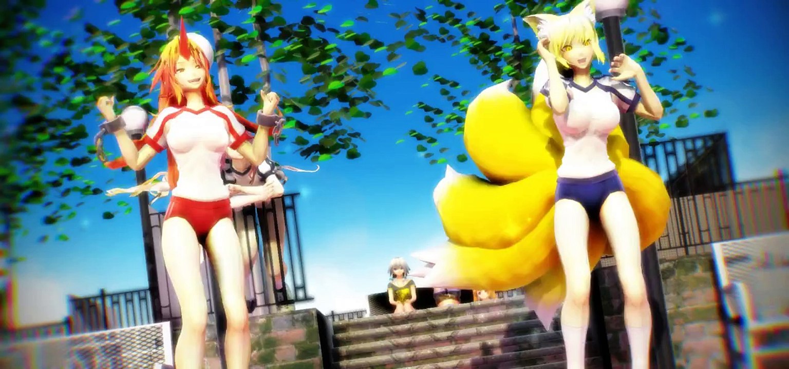 [MMD] GUMI's Today Will Be Cheerful )Harebare) きょうもハレバレ