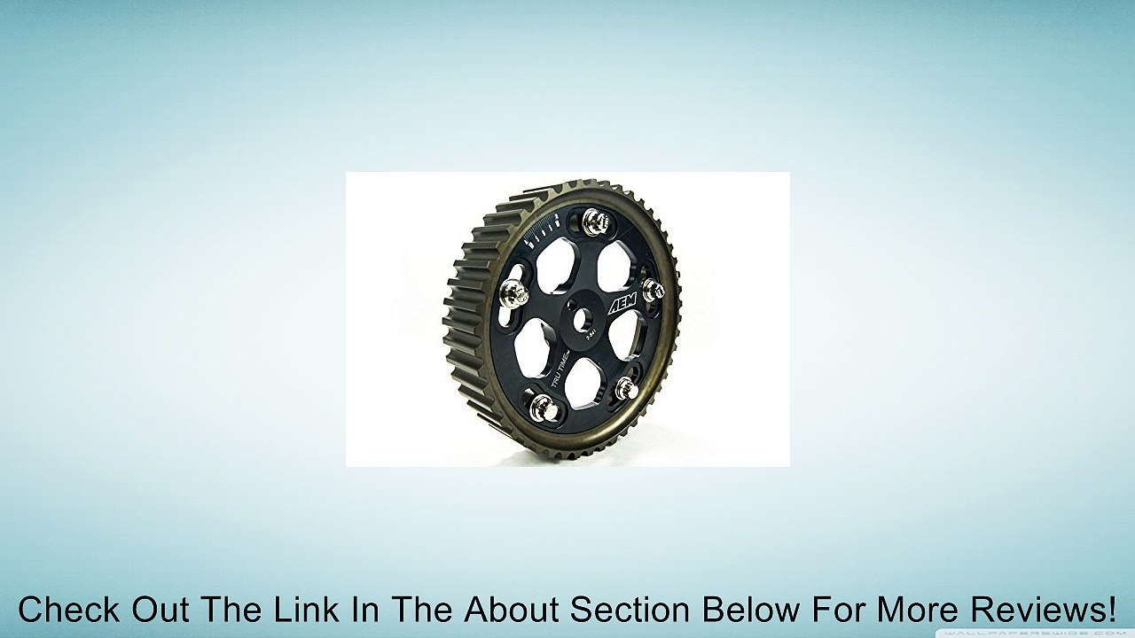 AEM Tru Time Cam Gears Black Mitsubishi EVO VIII 4G63T 03-05 Review