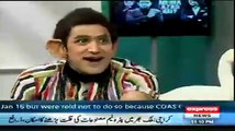 Media Azaad Hai On Express News ~ 29th January 2015 - Comedy Show - Live Pak News