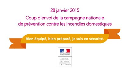 Campagne nationale de prévention contre les incendies domestiques