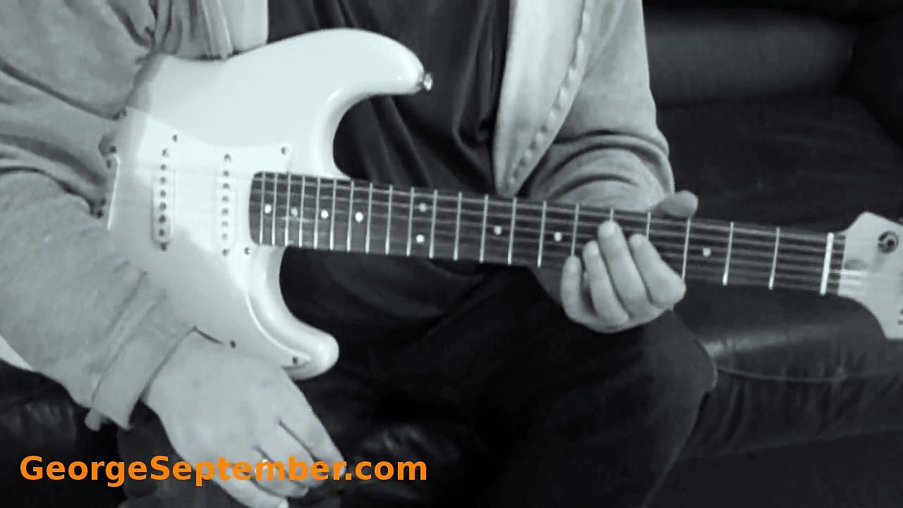 How to play Uptown Funk by Bruno Mars on Guitar - Super Easy Funky Tune