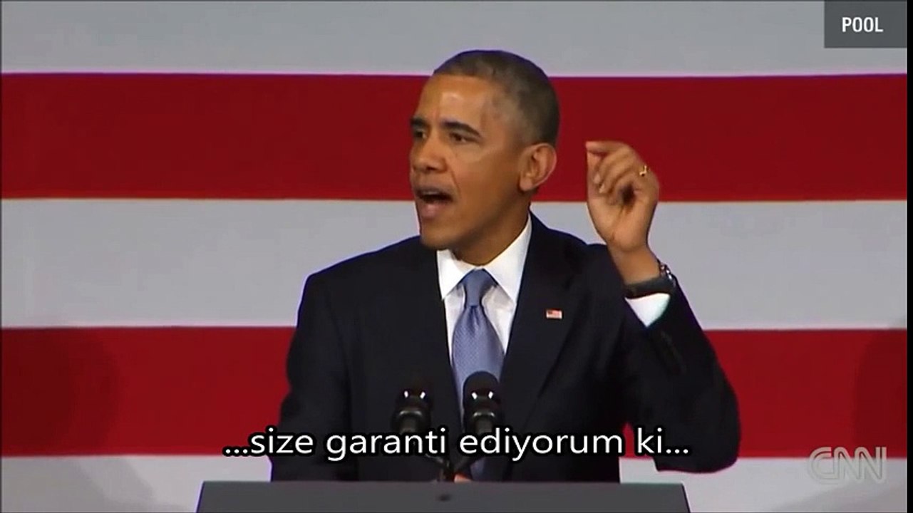 Obama'nın Sözünü Kesen Adama Verdiği Cevap