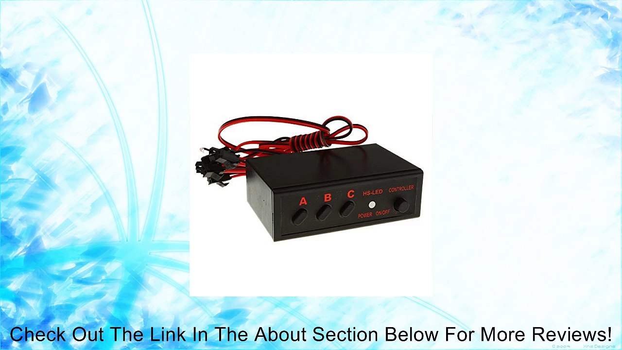 Autek 6 Ways LED Light Flasher Flash Strobe Controller Box Review