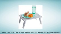 Mini Aluminum Outdoor Picnic Table by Trademark Innovations Review