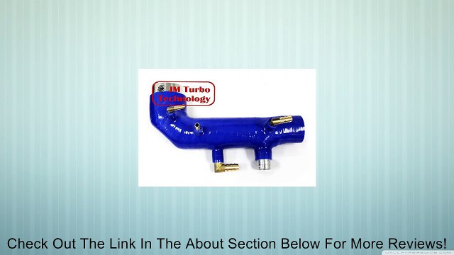 02-04 Subaru Wrx Sti Ej20 Ej25 Turbo Intake Inlet Silicone Blue New Review