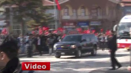 Cumhurbaşkanı Kırşehir'de Coşkuyla Karşılandı