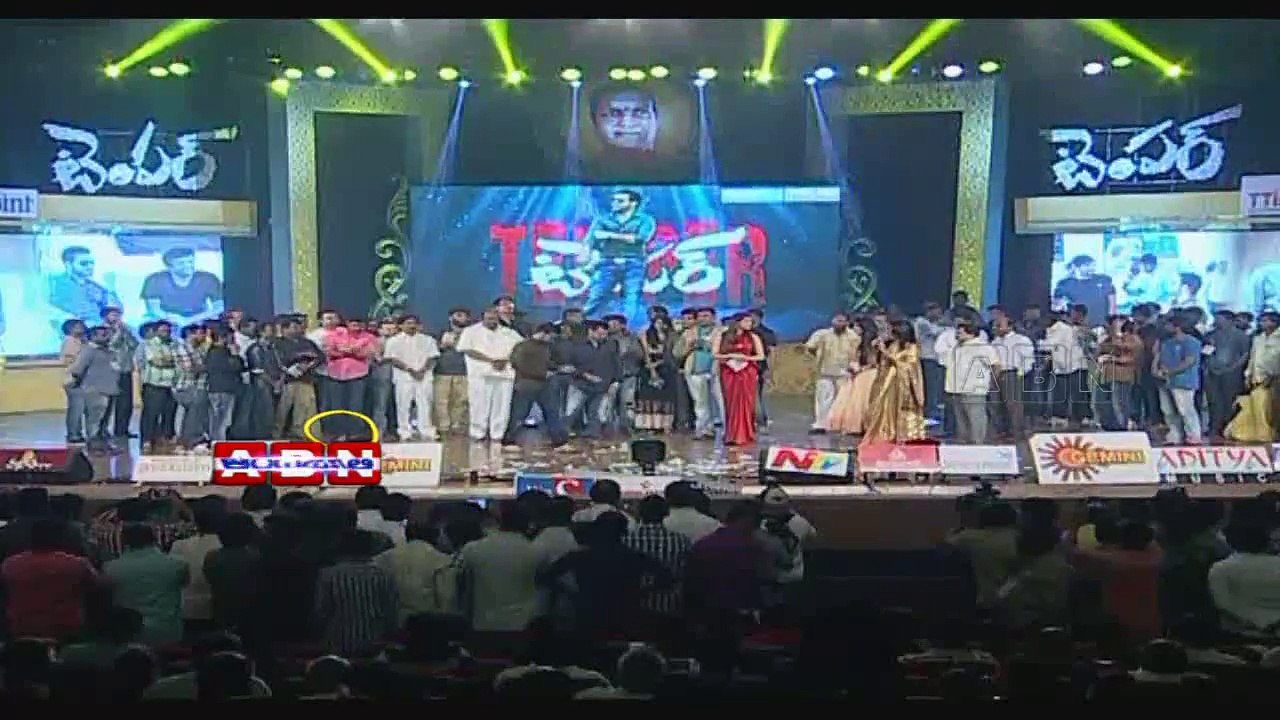 NTR Shows His 'Temper' At Audio Launch