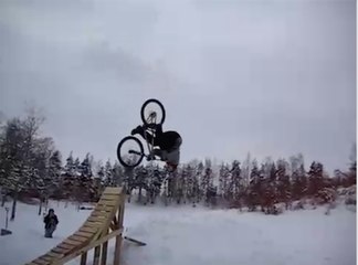 Faceplant in the snow