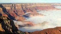 Une mer de nuages envahit le Grand Canyon pour la deuxième fois