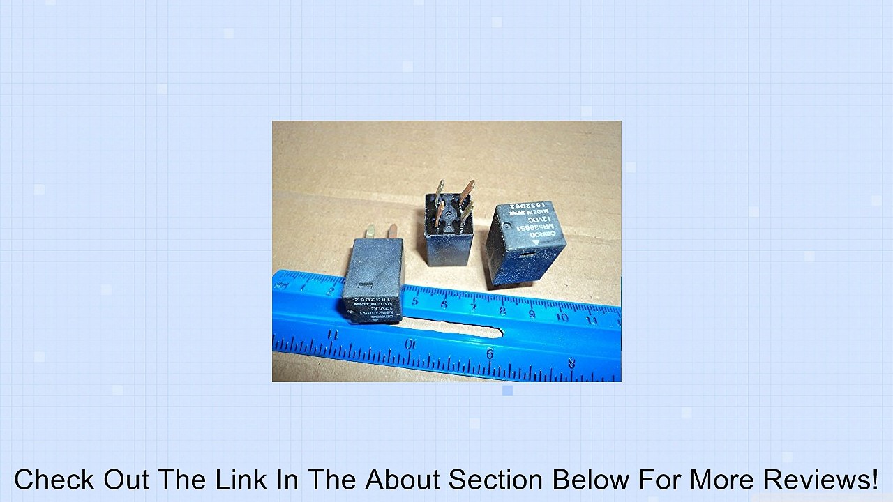 Omron Relay Mr538851 Powertrain ECM Horn Anti-thef Heated Seat Ac Compressor Fog Review