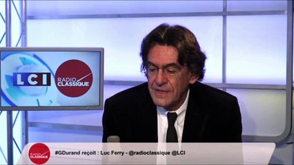 Luc Ferry : Face à Marine Le Pen "Alain Juppé est beaucoup mieux armé que Nicolas Sarkozy"